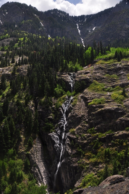 At the Uncompahgre Gorge
